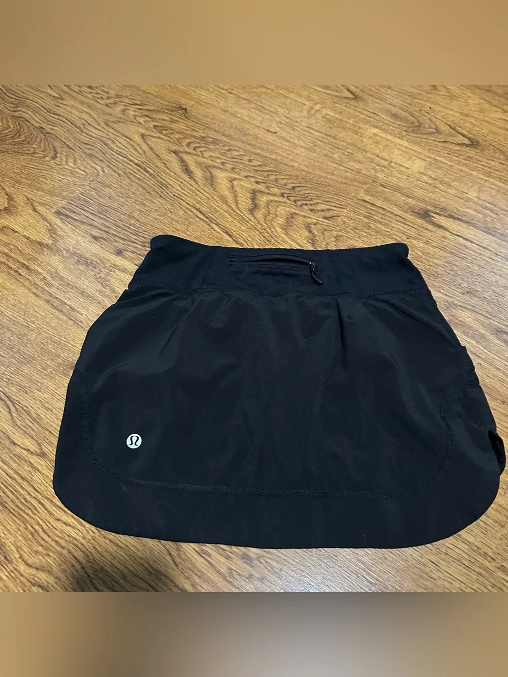Lululemon Black Athletic Skort with Built-In Shorts size 2 sports